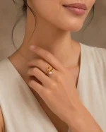 انگشتر پروانه مروارید - تصویر 3