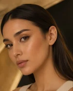 پیرسینگ گوش طرح پر