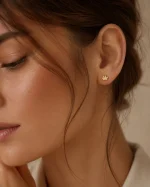پیرسینگ گوش با طرح پنجه