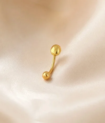 پیرسینگ ناف گوی